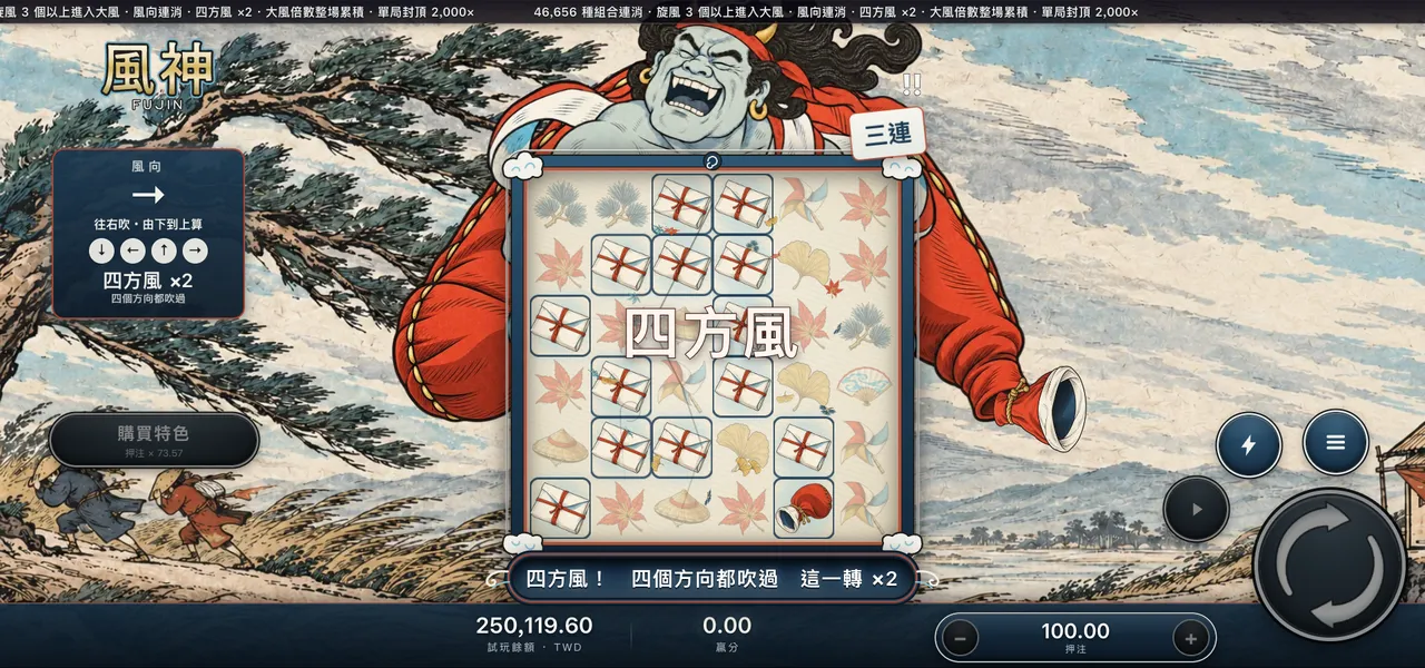 風神 — 四方風