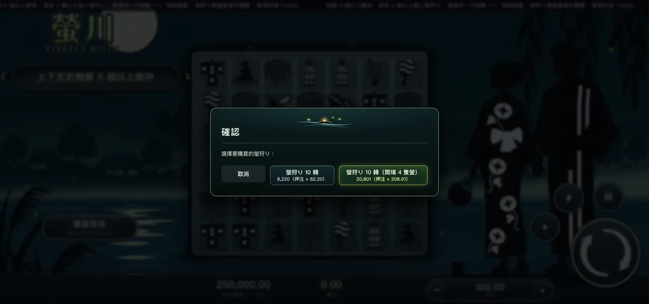 螢川 — 購買特色