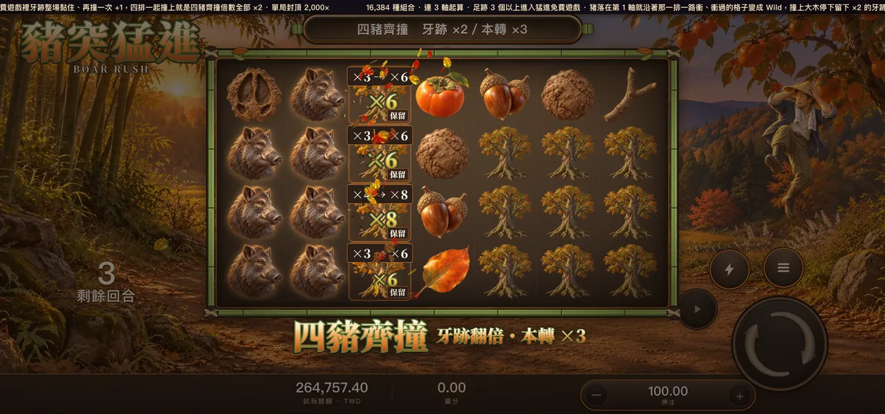 豬突猛進 — 猪突猛進