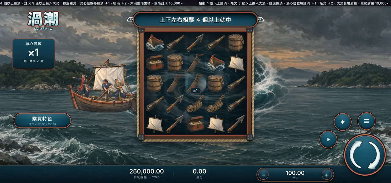 渦潮 — 瀨戶內海的渦潮