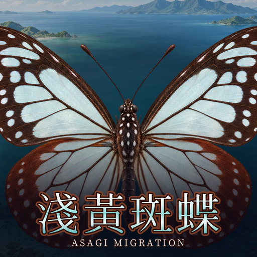 淺黃斑蝶 Asagi Migration
